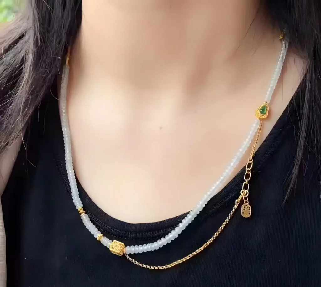 necklace of different lengths and styles